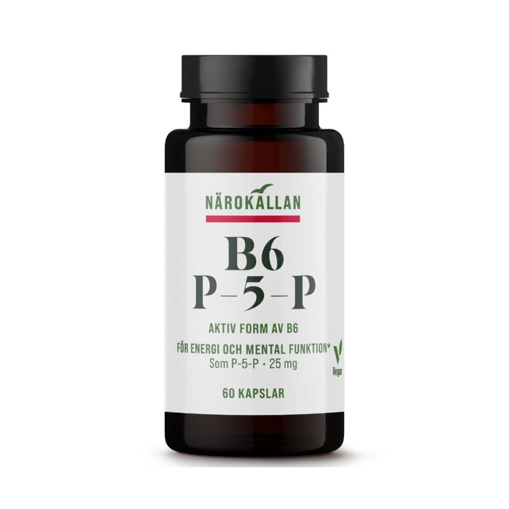 B6 P5P 25 mg 60 kap Närokällan