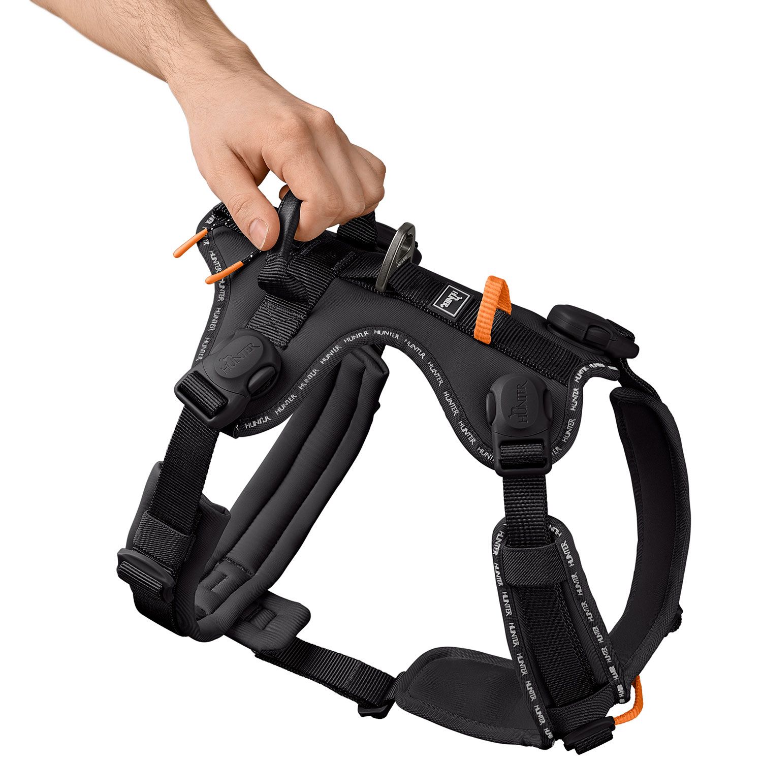HUNTER Harness ErgoMove Pro™ Svart - olika storlekar - 3