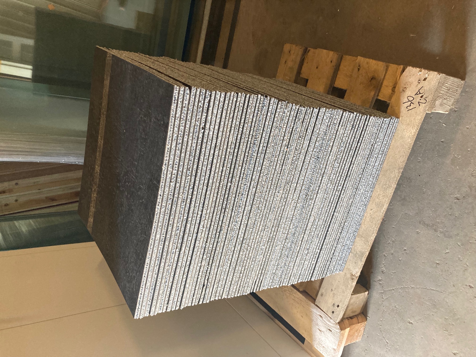 Textilplattor 34m2 2:A SORTERING