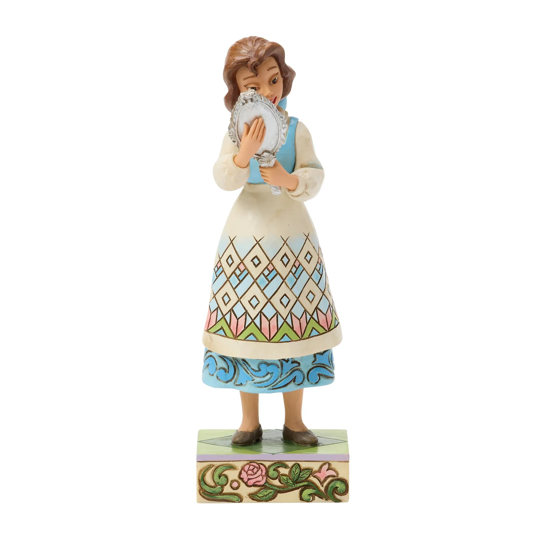 Jim Shore Disney Figurin - Belle with Mirror - 3