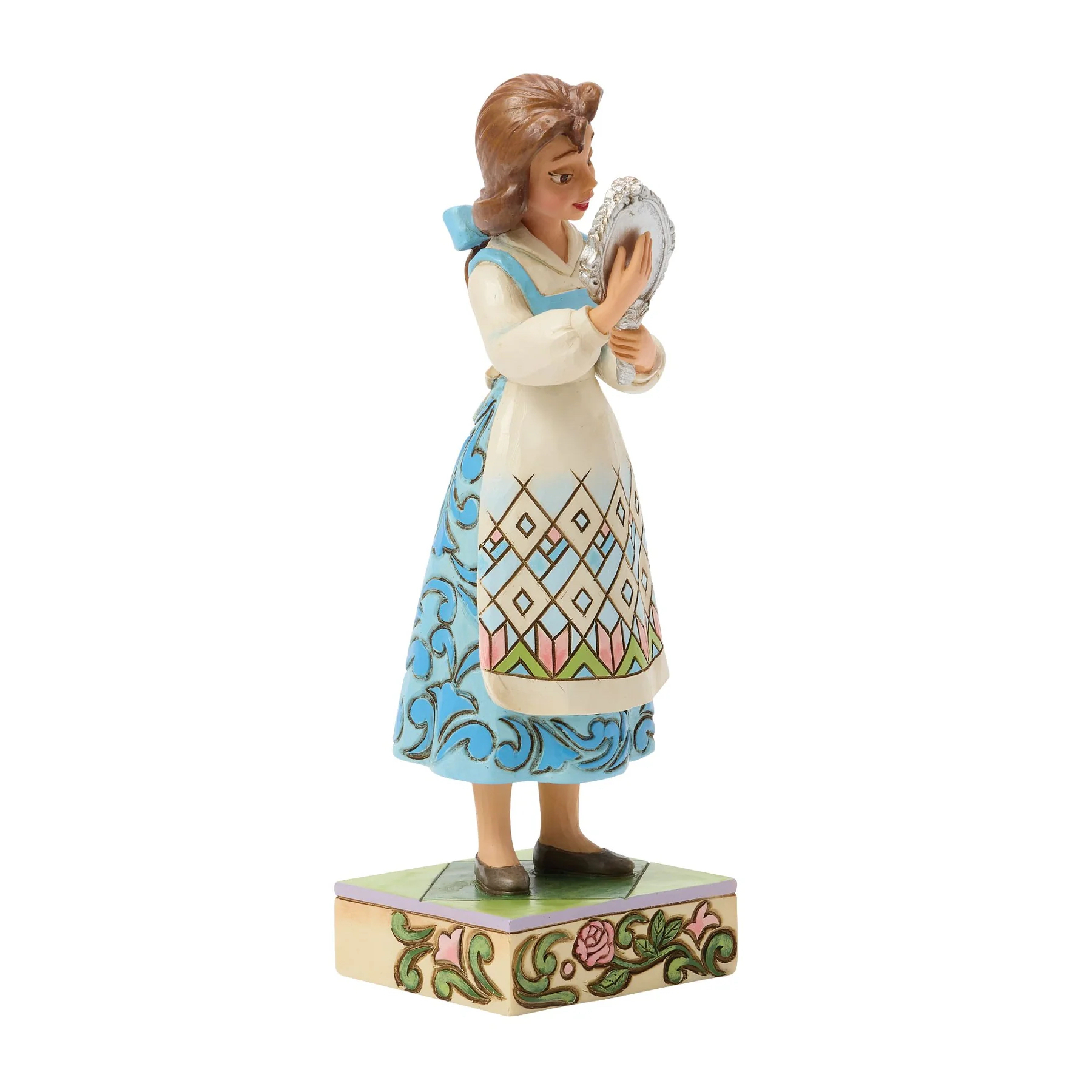 Jim Shore Disney Figurin - Belle with Mirror - 5