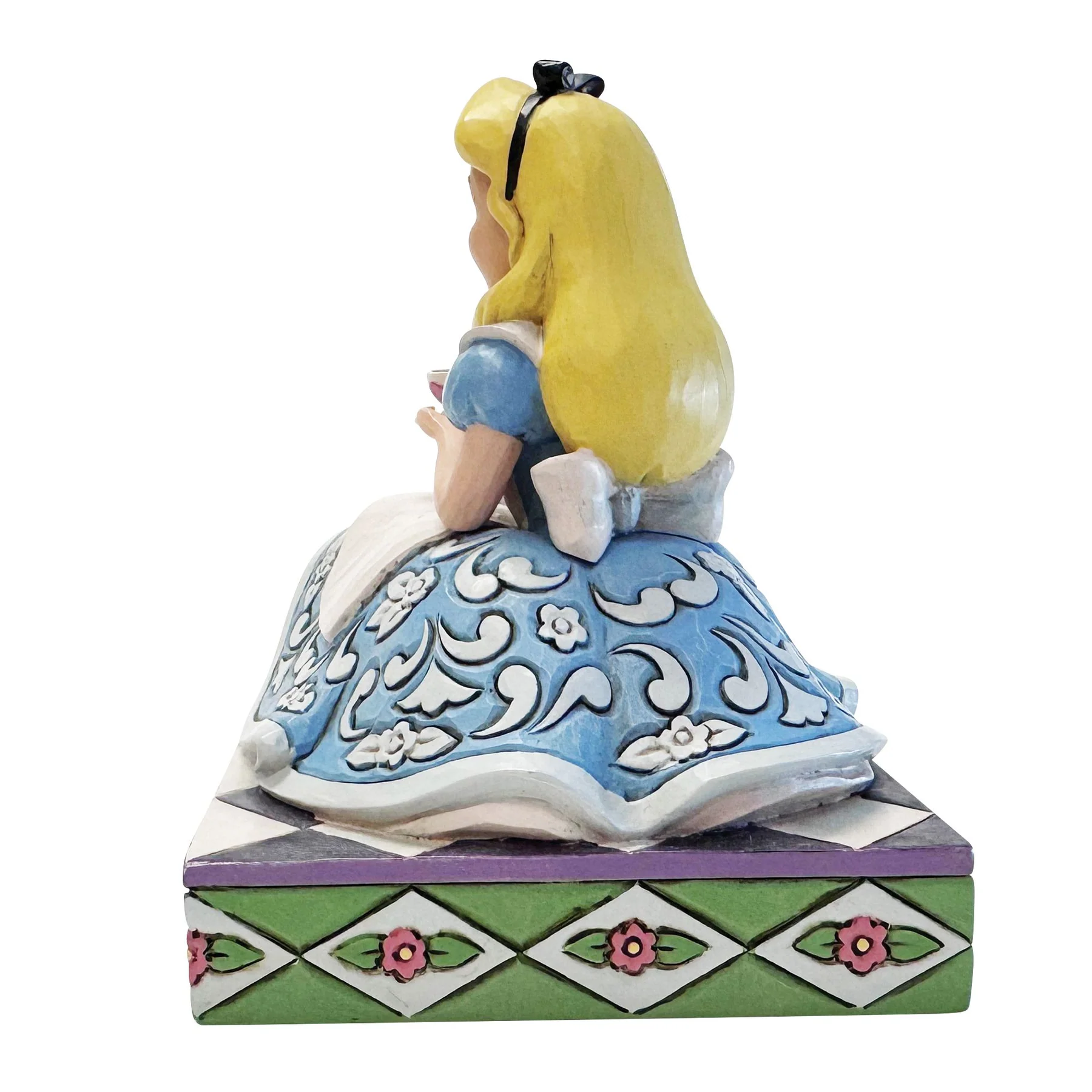 Jim Shore Disney Figurin - Alice with Teapot - 3