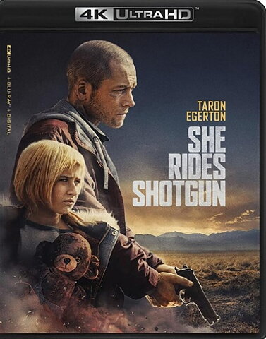 She Rides Shotgun (BLU-RAY 4K ULTRA HD + BLU-RAY)