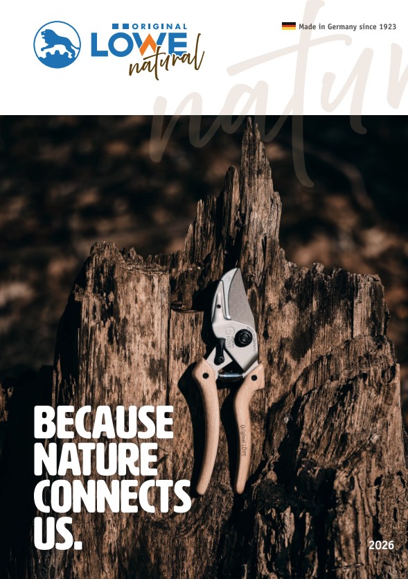 Produktkatalog 2026 Löwe trädgård Natural
