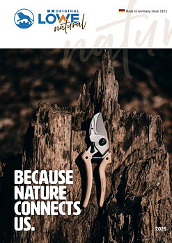 Produktkatalog 2026 Löwe trädgård Natural