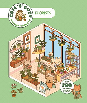 Cute 'n' Cozy Sticker Therapy: Flower Shops
