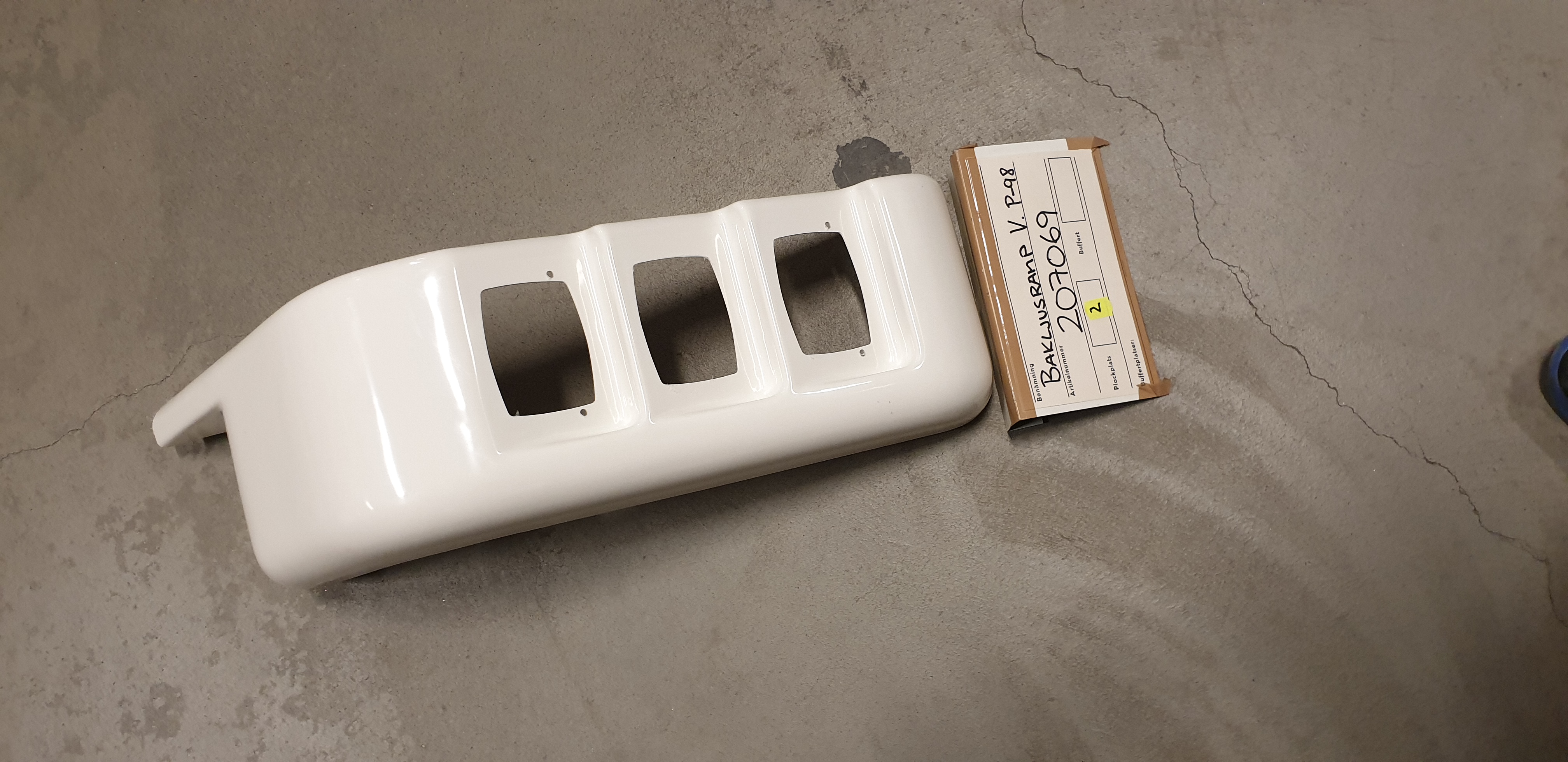 Bakljusramp V+H(Sats) P98-03 - 2