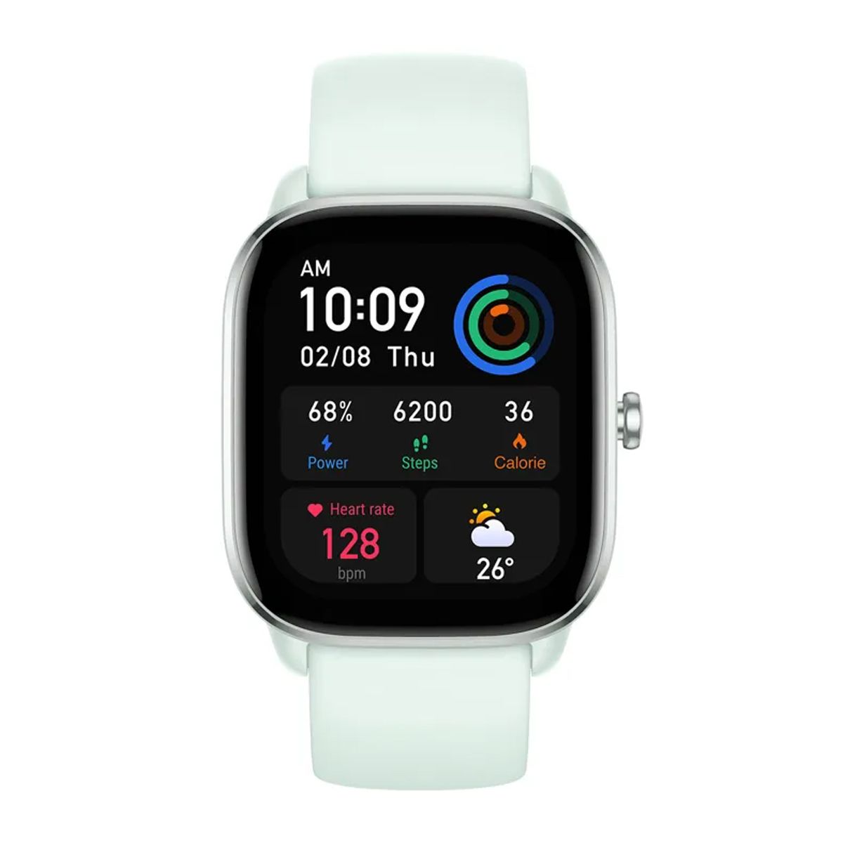 Amazfit GTS 4 Mini - 6 Månader Garanti Begagnad i Nyskick - Mint Blå - 2