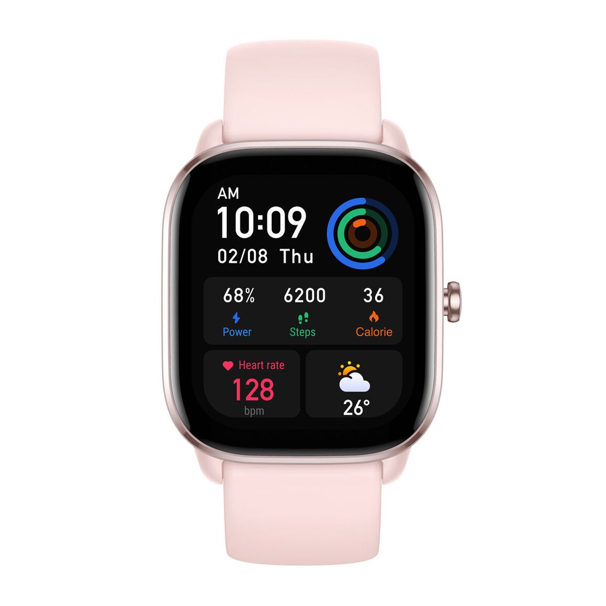 Amazfit GTS 4 Mini - 6 Månader Garanti Begagnad i Nyskick - Rosa - 2