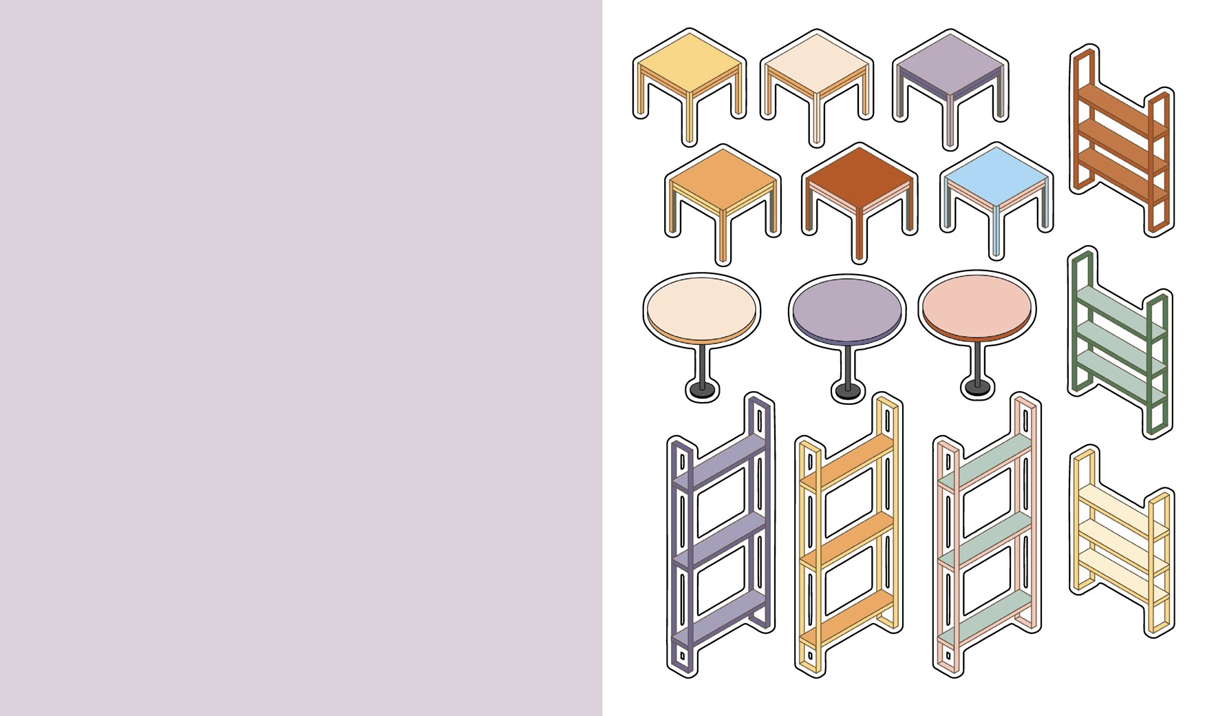 Cute 'n' Cozy Sticker Therapy: Convenience Stores - 8