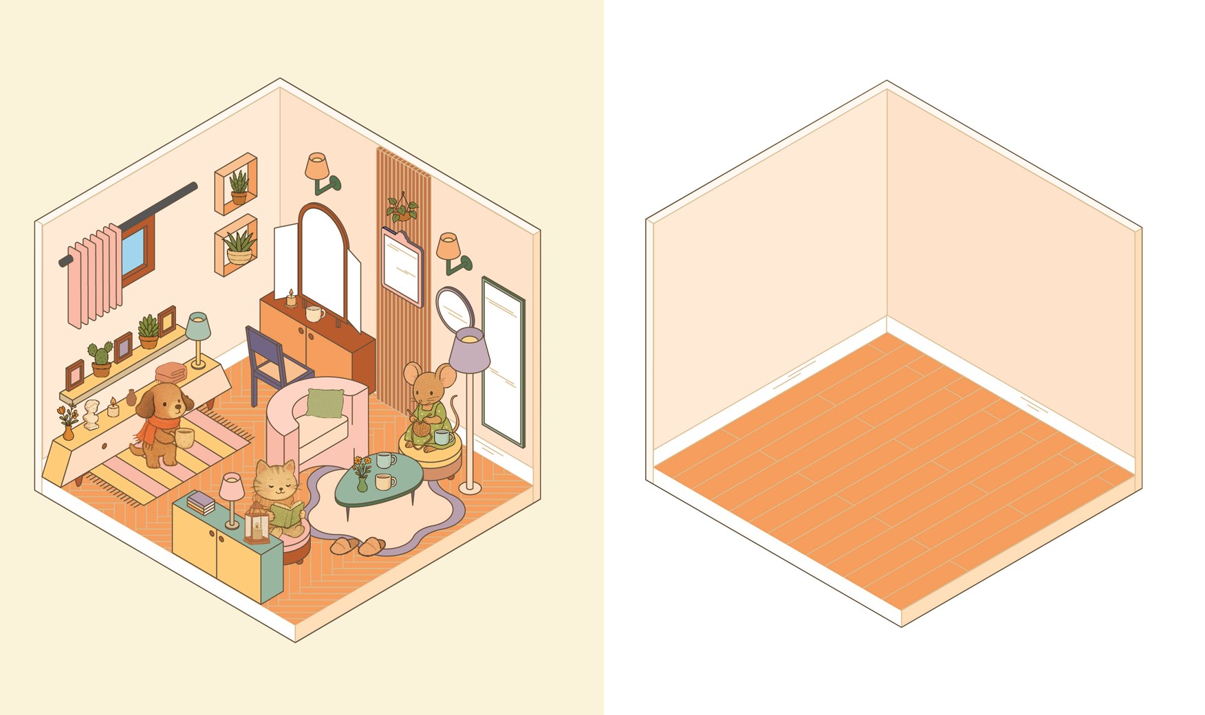 Cute 'n' Cozy Sticker Therapy: Homes - 3