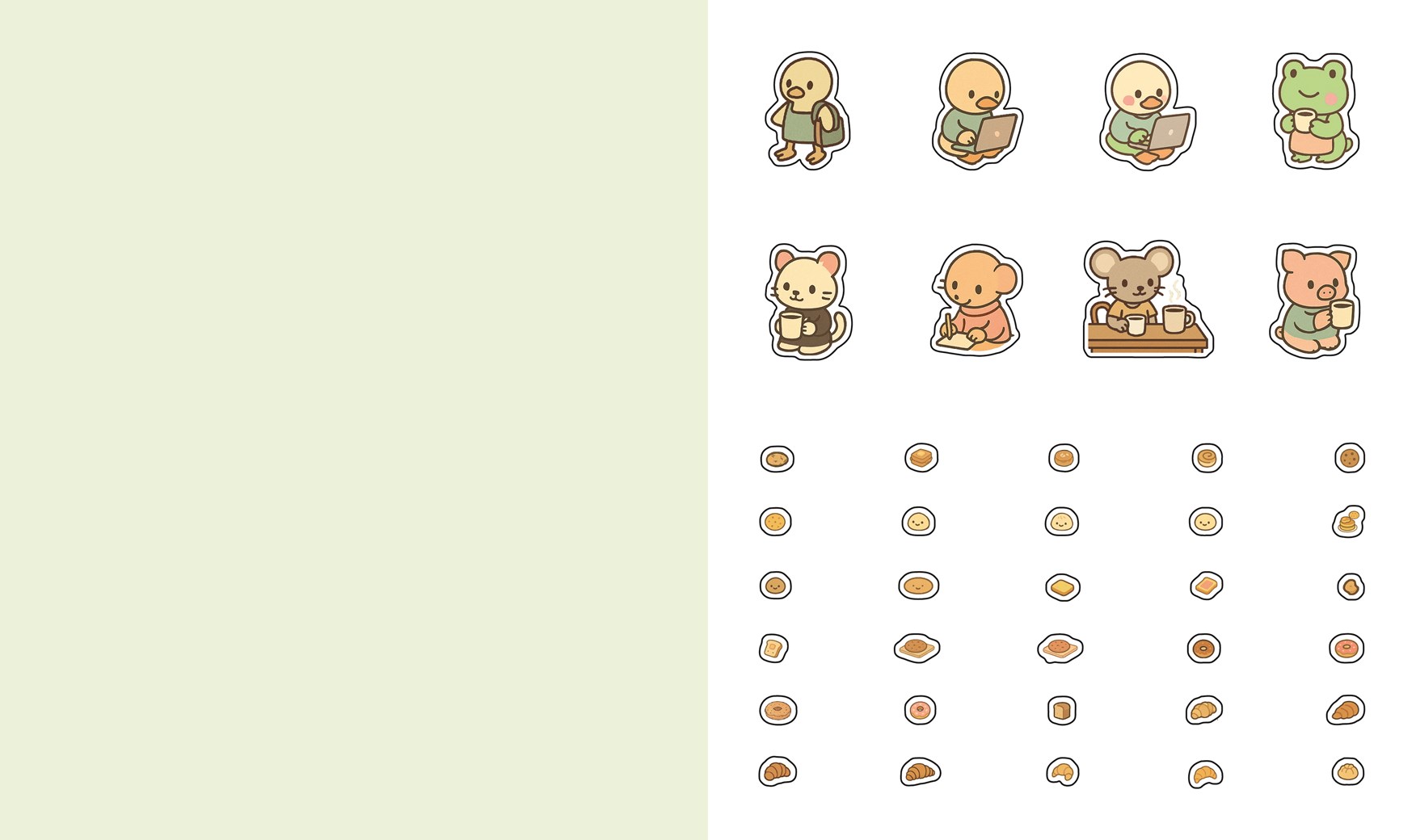 Cute 'n' Cozy Sticker Therapy: Coffee Shops - 6
