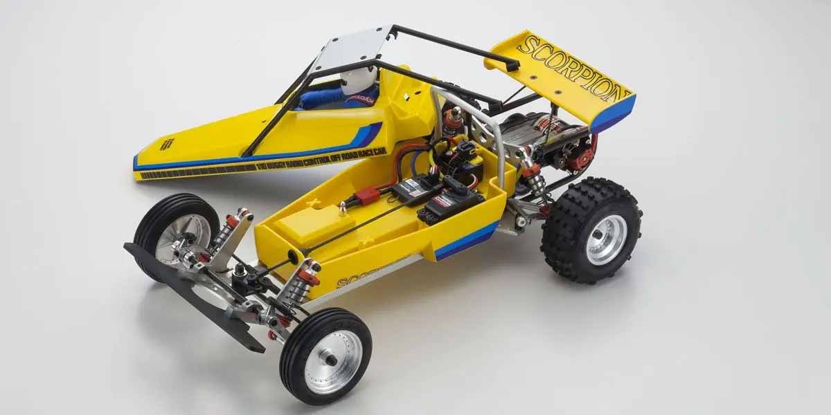 Kyosho 30613D Scorpion 2WD 1:10 Kit *Legendary Series* - 4