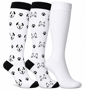 3-Pack Sthlm Sock co. Stödstrumpor Hundar & Katter