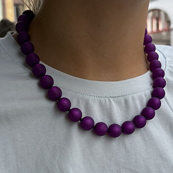 IAMLUND Bridge Kulhalsband lila