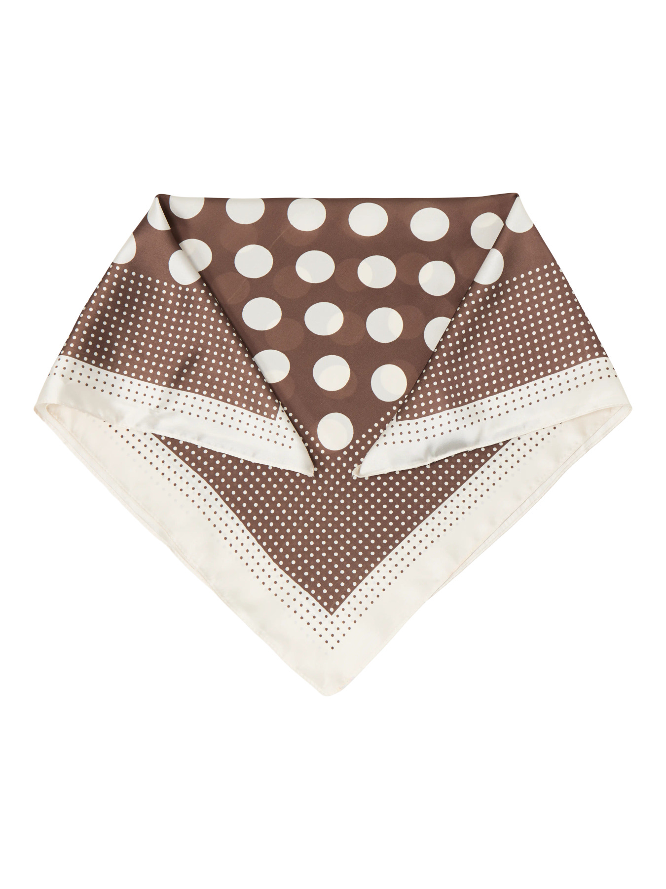 OBJZELA SMALL SCARF REP Carafe White dots