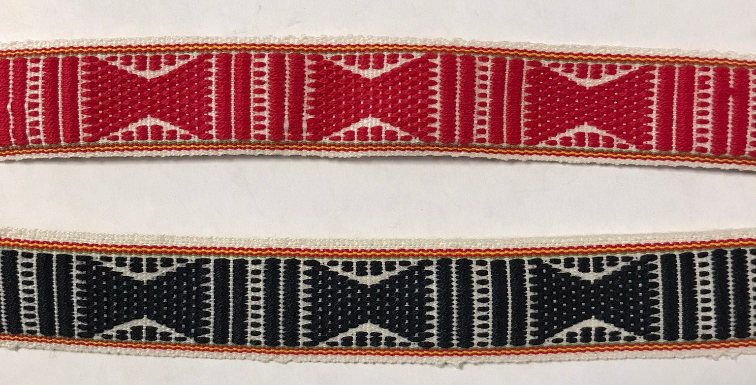Hemslöjdsband Timglas 24