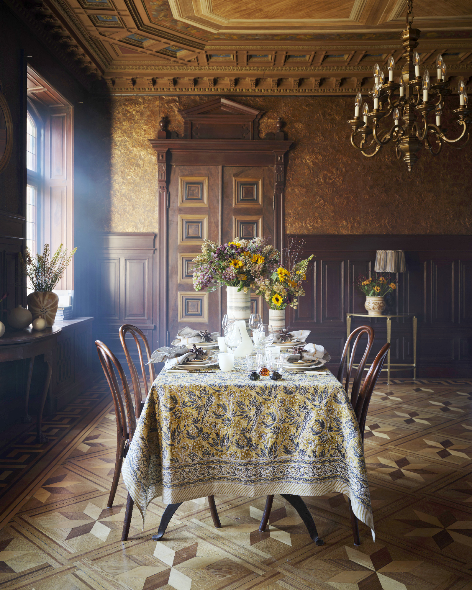 Linneduk Parrot Ochre - 6