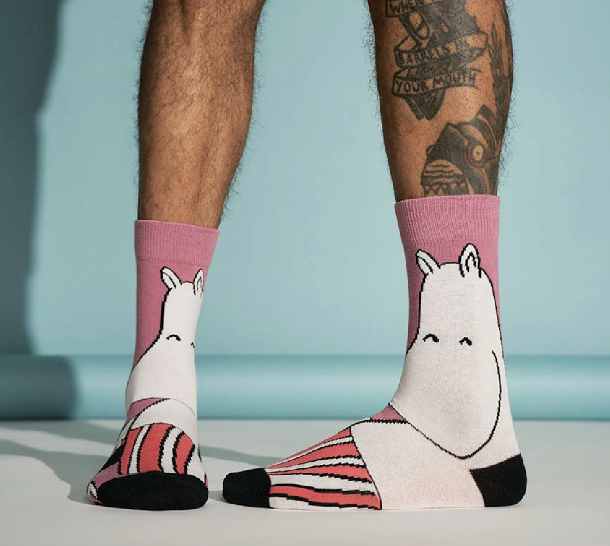 Mumin Vuxen Strumpor - Muminmamma Rosa - 3