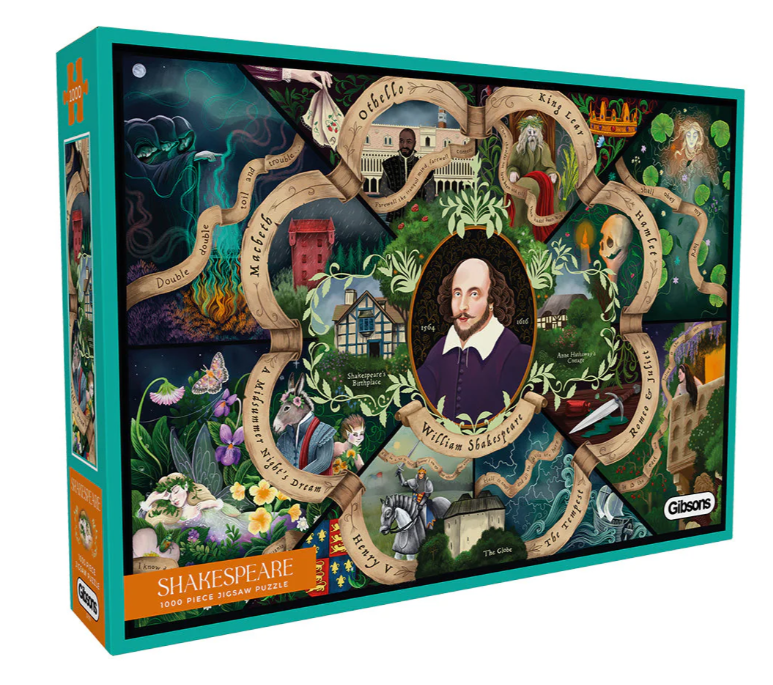 Shakespeare : Pussel 1000 bitar 