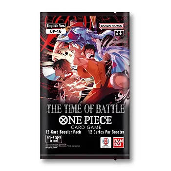 Japanska One Piece Card Game: OP16 The Time Of Battle Booster