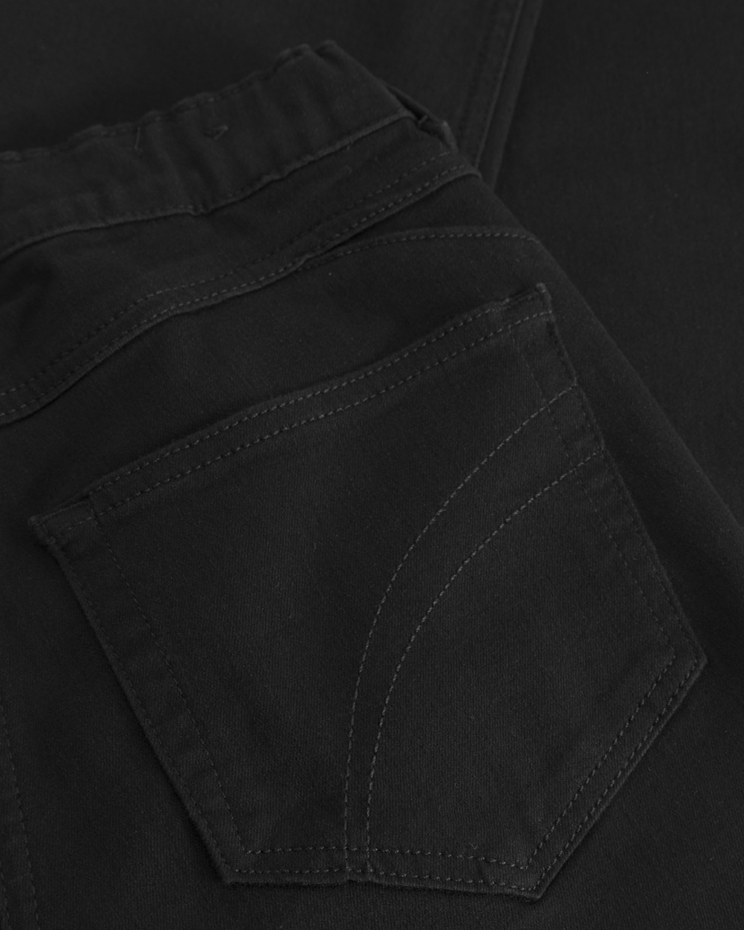 Mirakelbyxa Hannah kort regular svart denim - 6