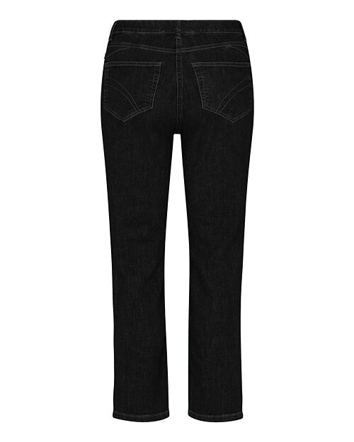 Mirakelbyxa Hannah kort regular svart denim - 8