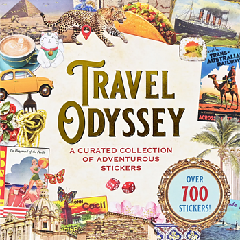 Travel Odyssey : A Curated Collection of Adventurous Stickers - Stickersbok med mer än 700 stickers 