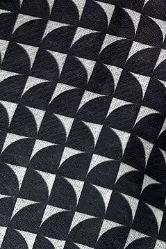 Qnuz - Double Layer Triangel Scarf W Grafik