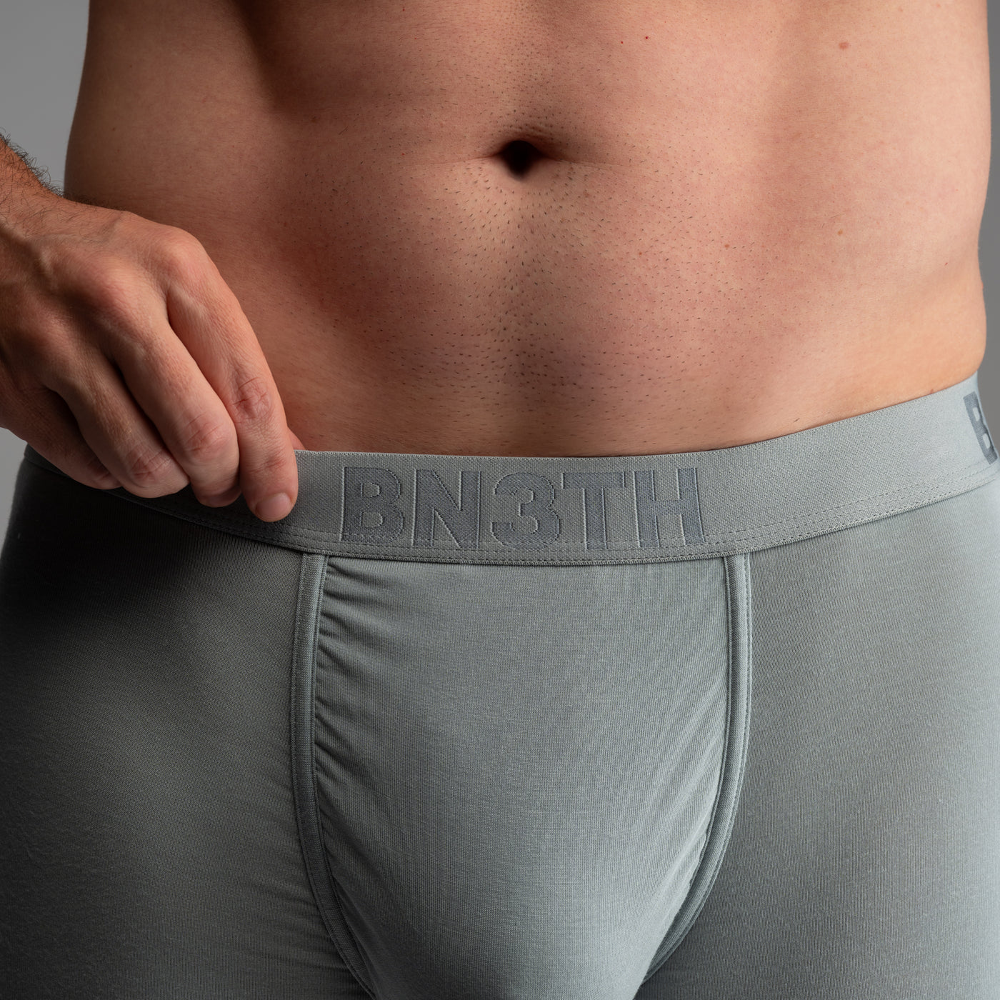 CLASSIC ICON BOXER BRIEF SOLID - SLATE - 6