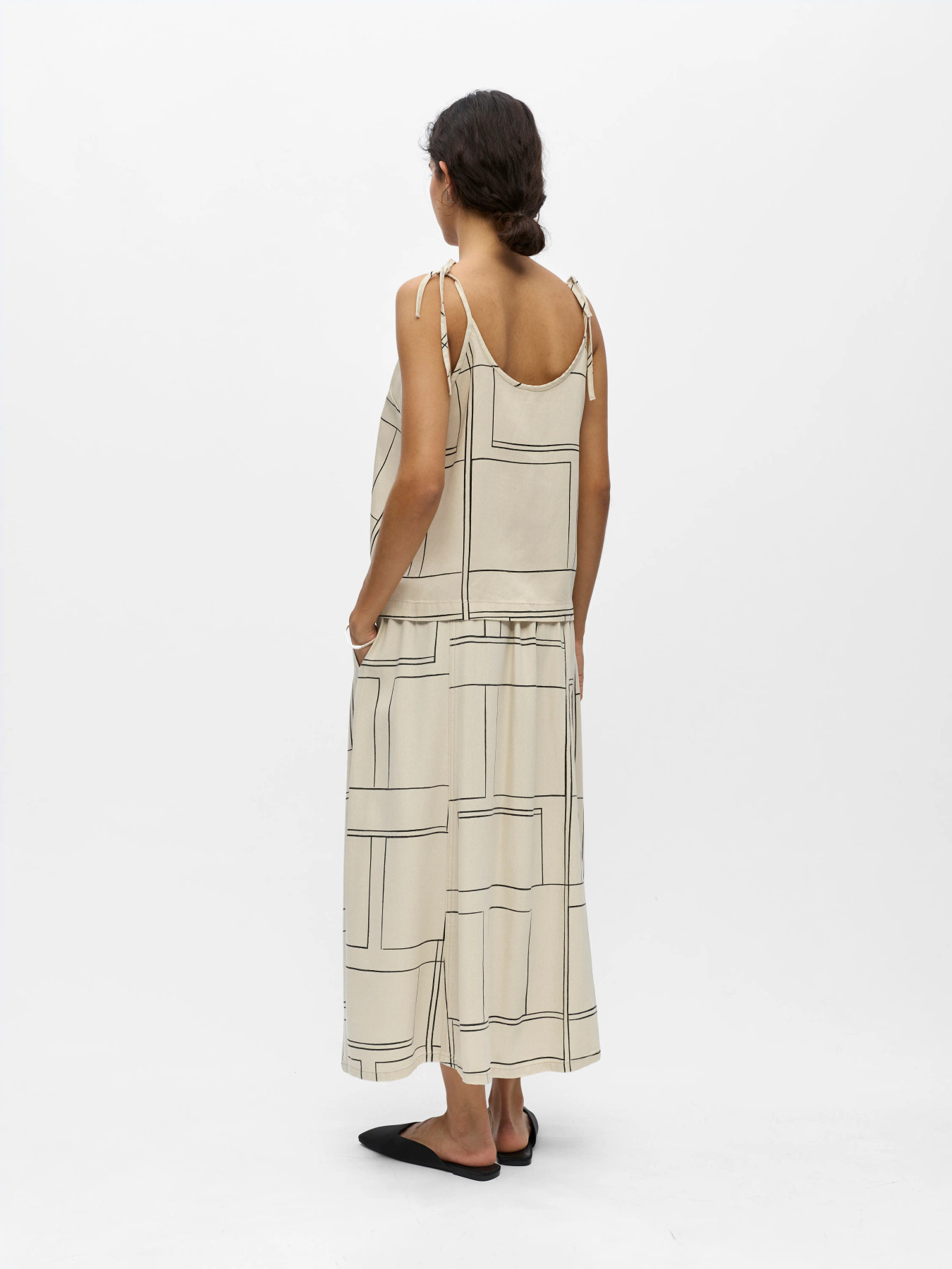 OBJFRAME MW DENIM SKIRT NOOS Birch Black - 5