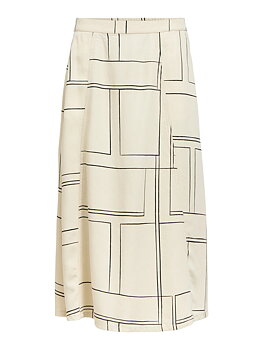OBJFRAME MW DENIM SKIRT NOOS Birch Black