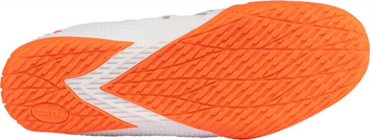 Topten Boxsko FOOTWORKER Vit/Orange - 5