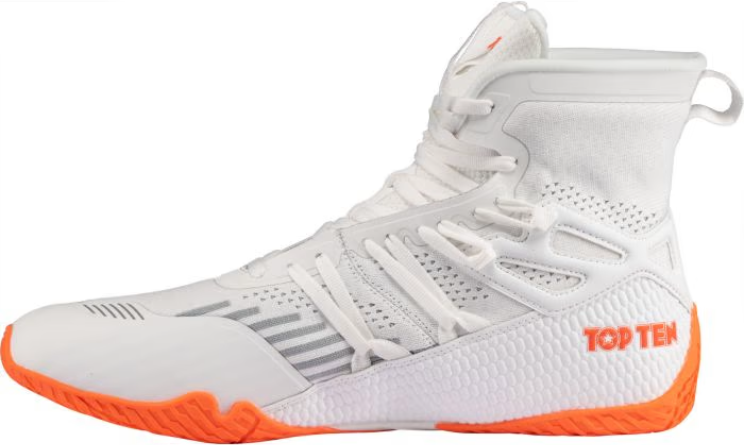 Topten Boxsko FOOTWORKER Vit/Orange - 2