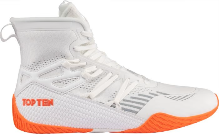 Topten Boxsko FOOTWORKER Vit/Orange - 3