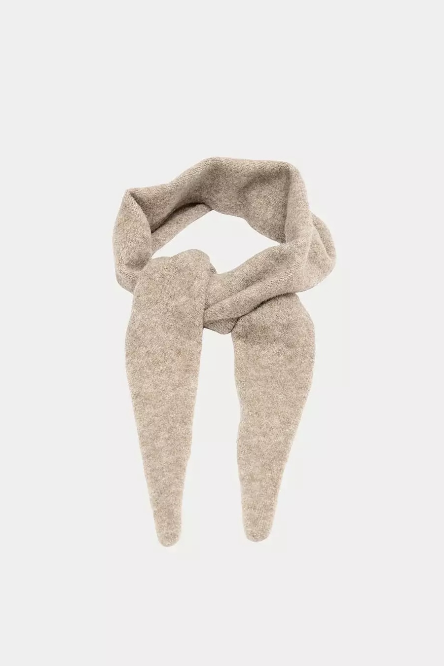 Bow 19 -Rive Scarf Beige Melange & Brown - 3