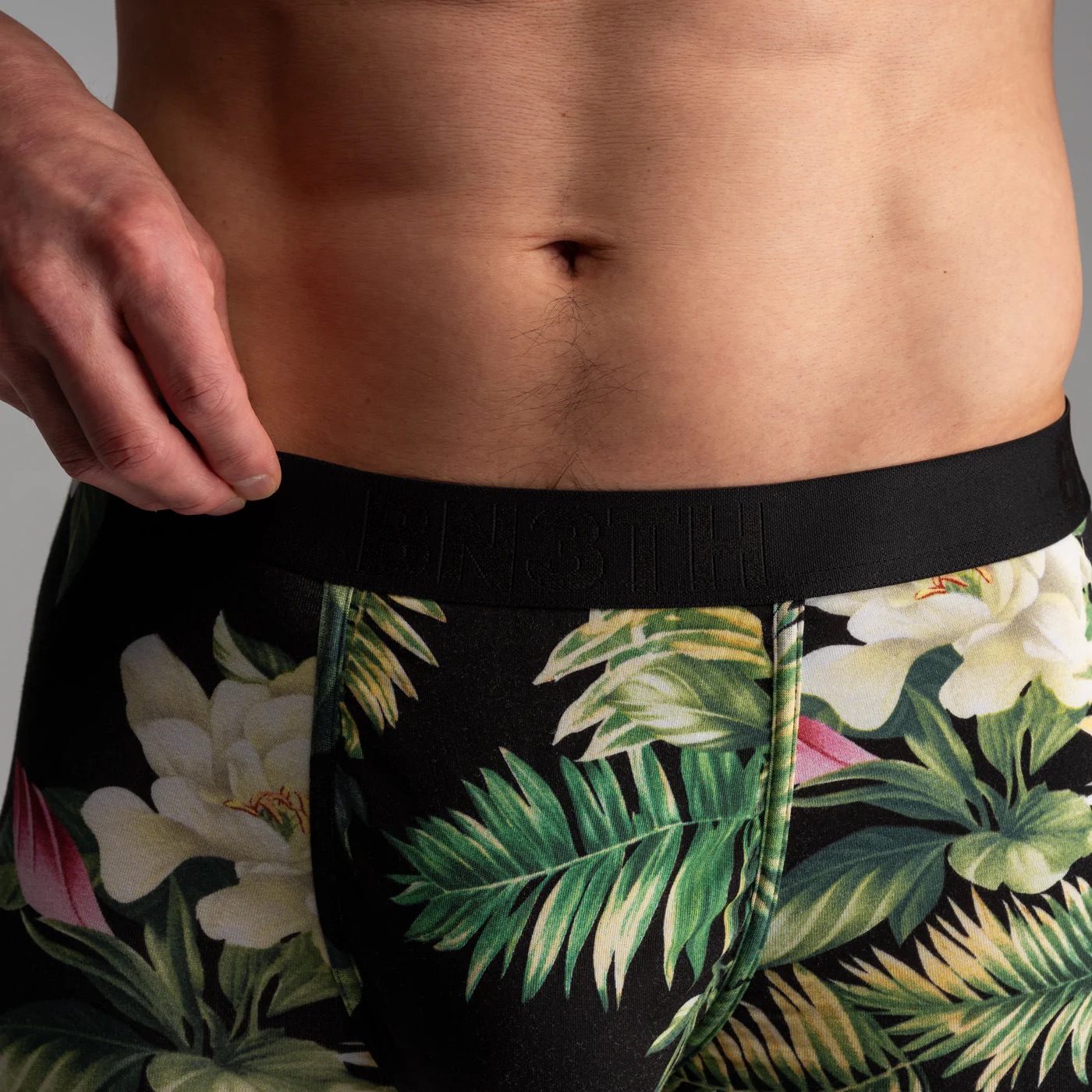 CLASSIC ICON BOXER BRIEF PRINT -  MAGNOLIA BLACK - 6