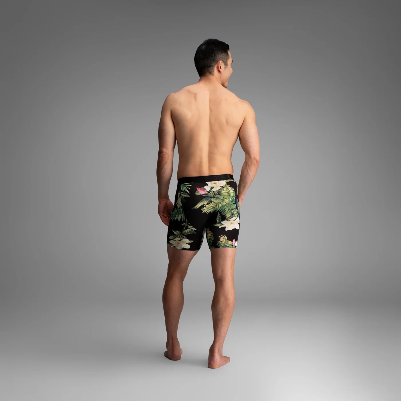 CLASSIC ICON BOXER BRIEF PRINT -  MAGNOLIA BLACK - 5