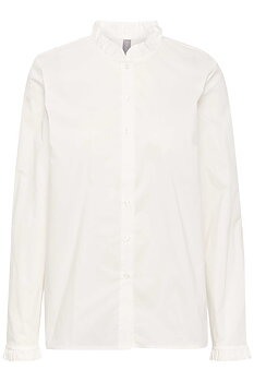 CUantoinett Button Shirt Spring Gardenia