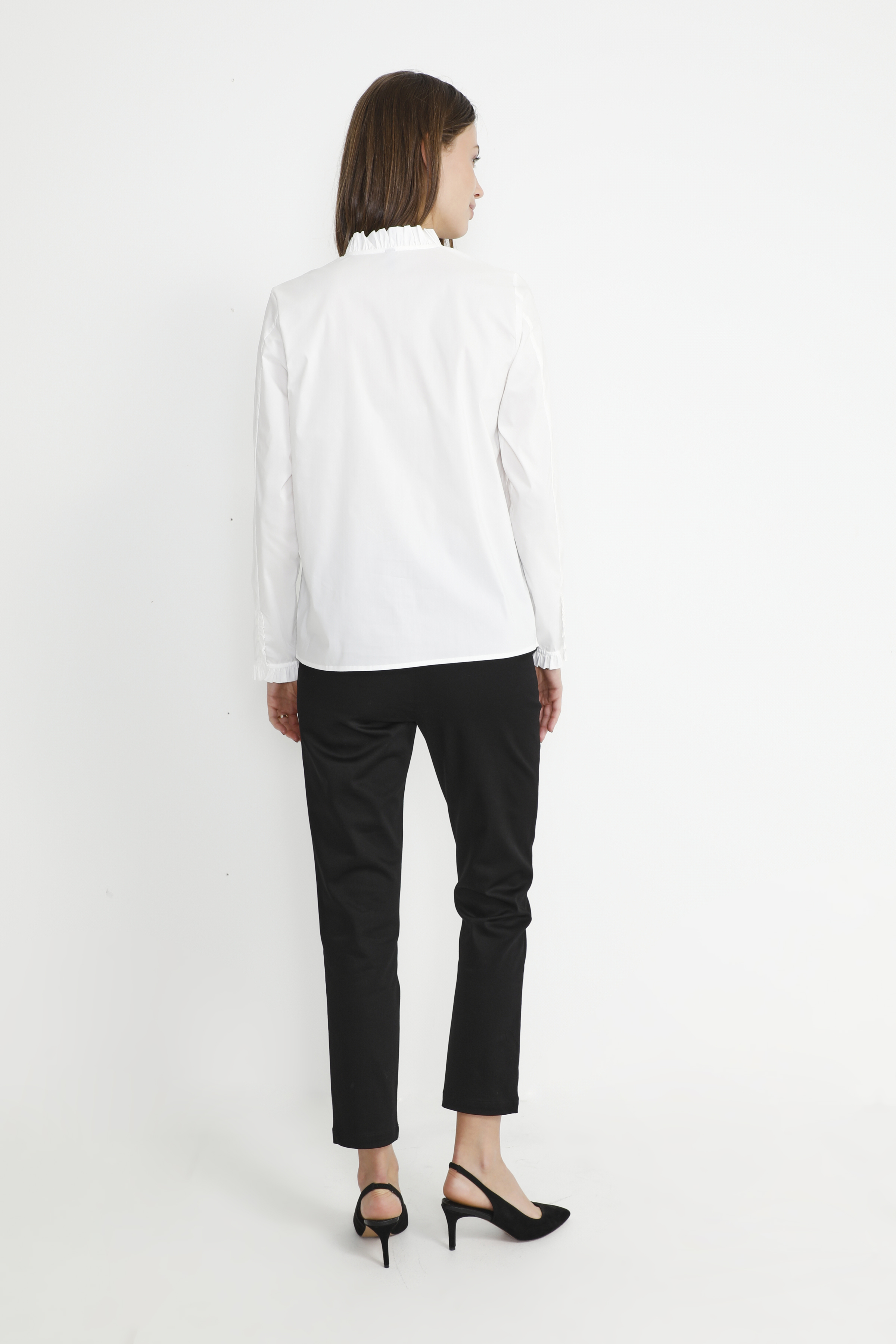 CUantoinett Button Shirt Spring Gardenia - 5