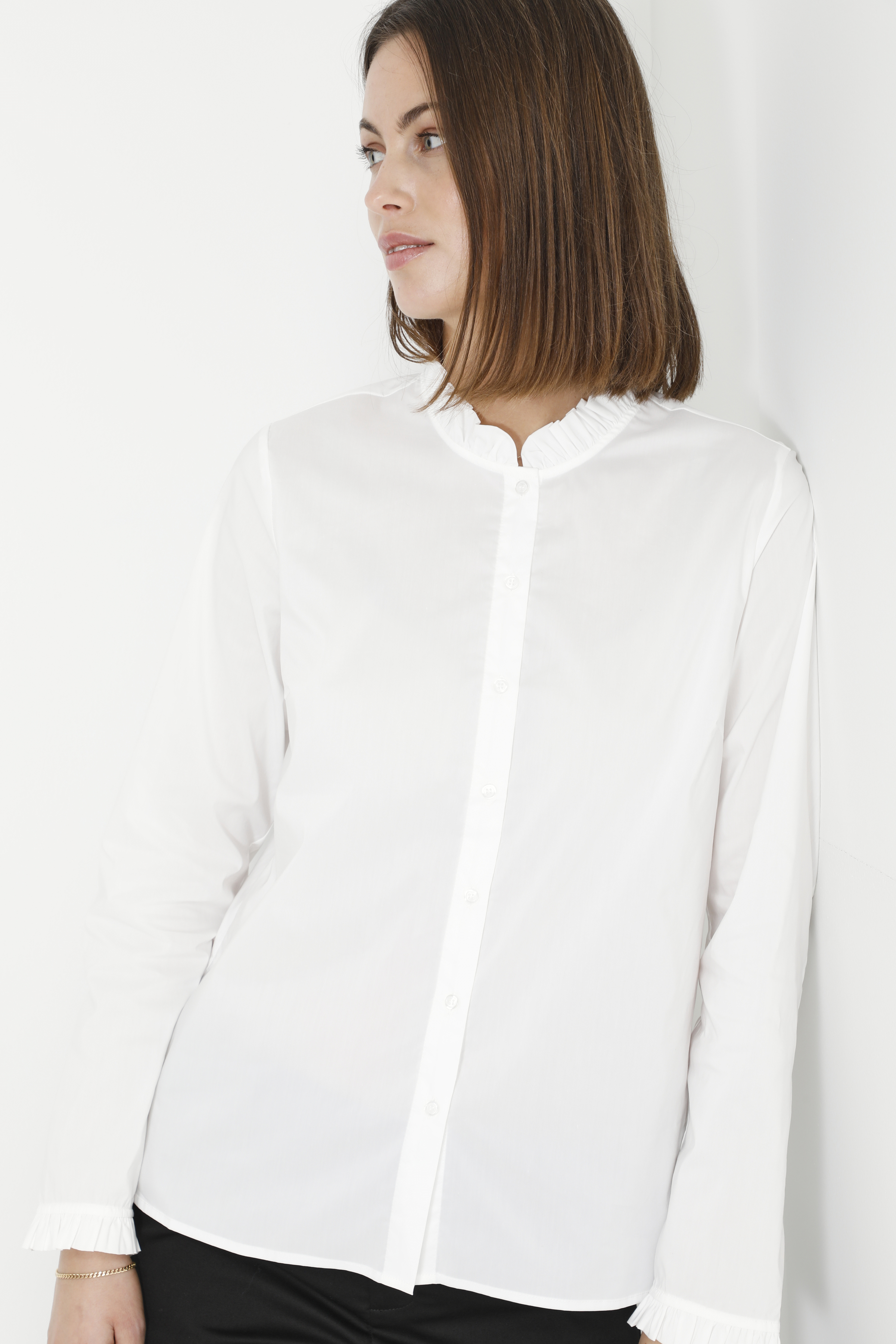CUantoinett Button Shirt Spring Gardenia - 3