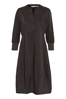 CUantoinett 3/4 Sleeve Dress Demitasse