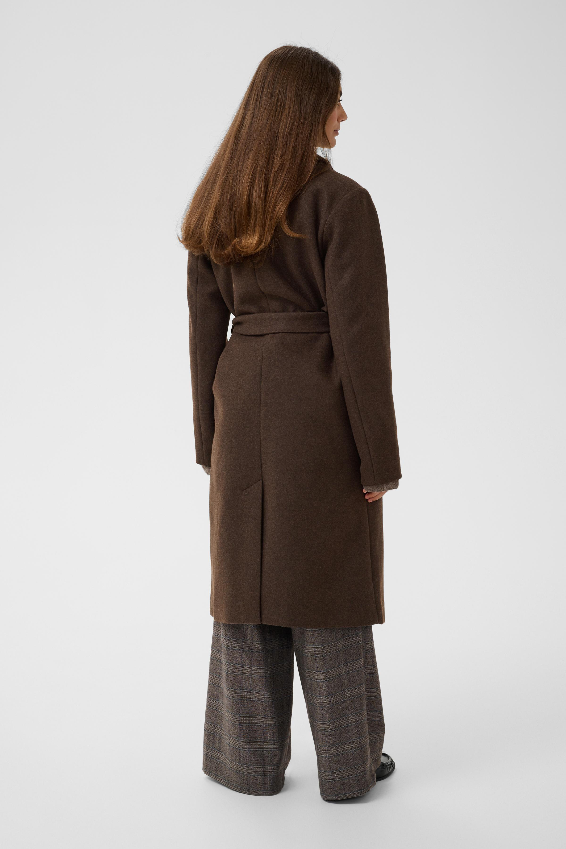 CUpalona Coat Coffee Bean Melange - 7