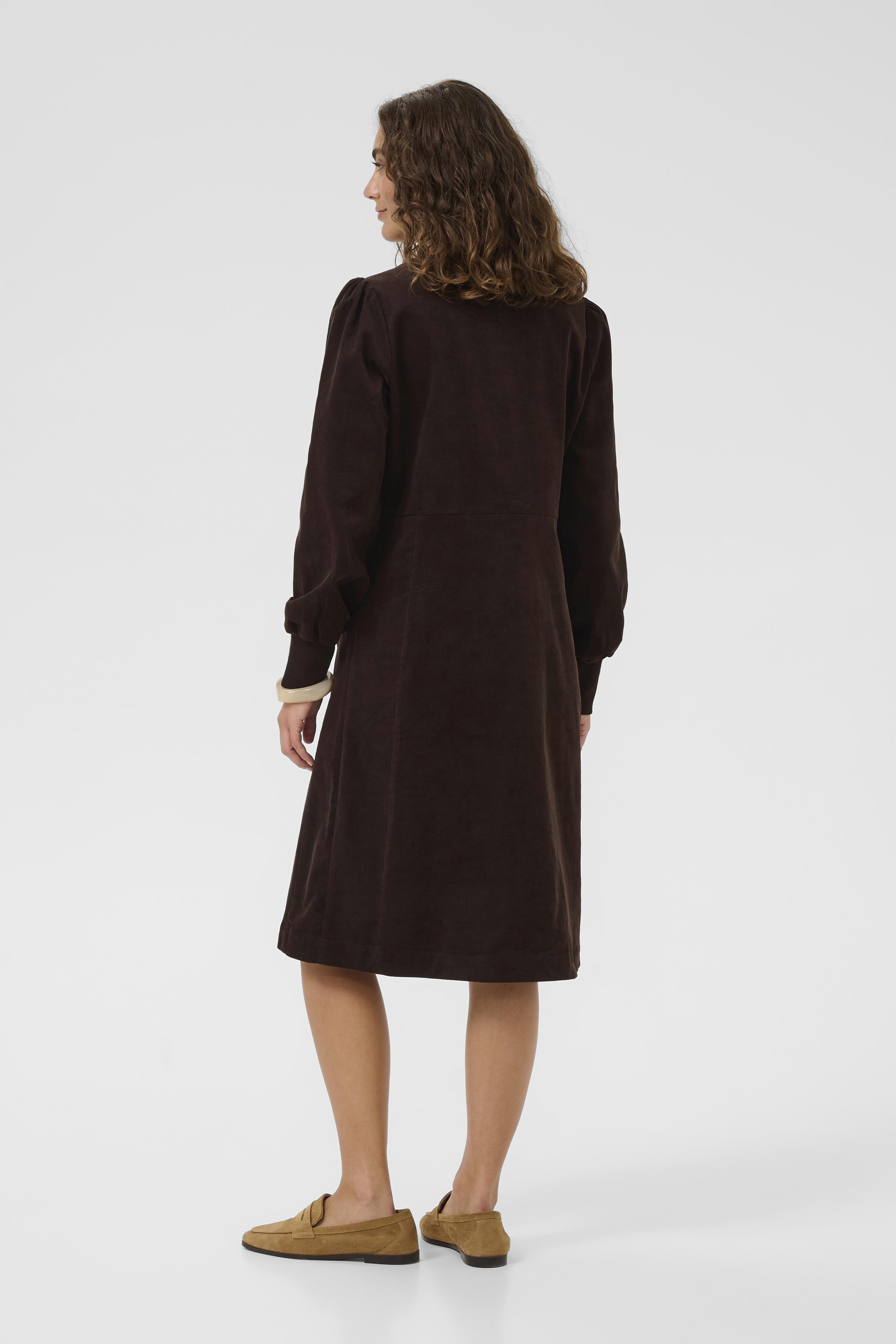 CUula Rhaena LS Dress Coffee Bean - 5