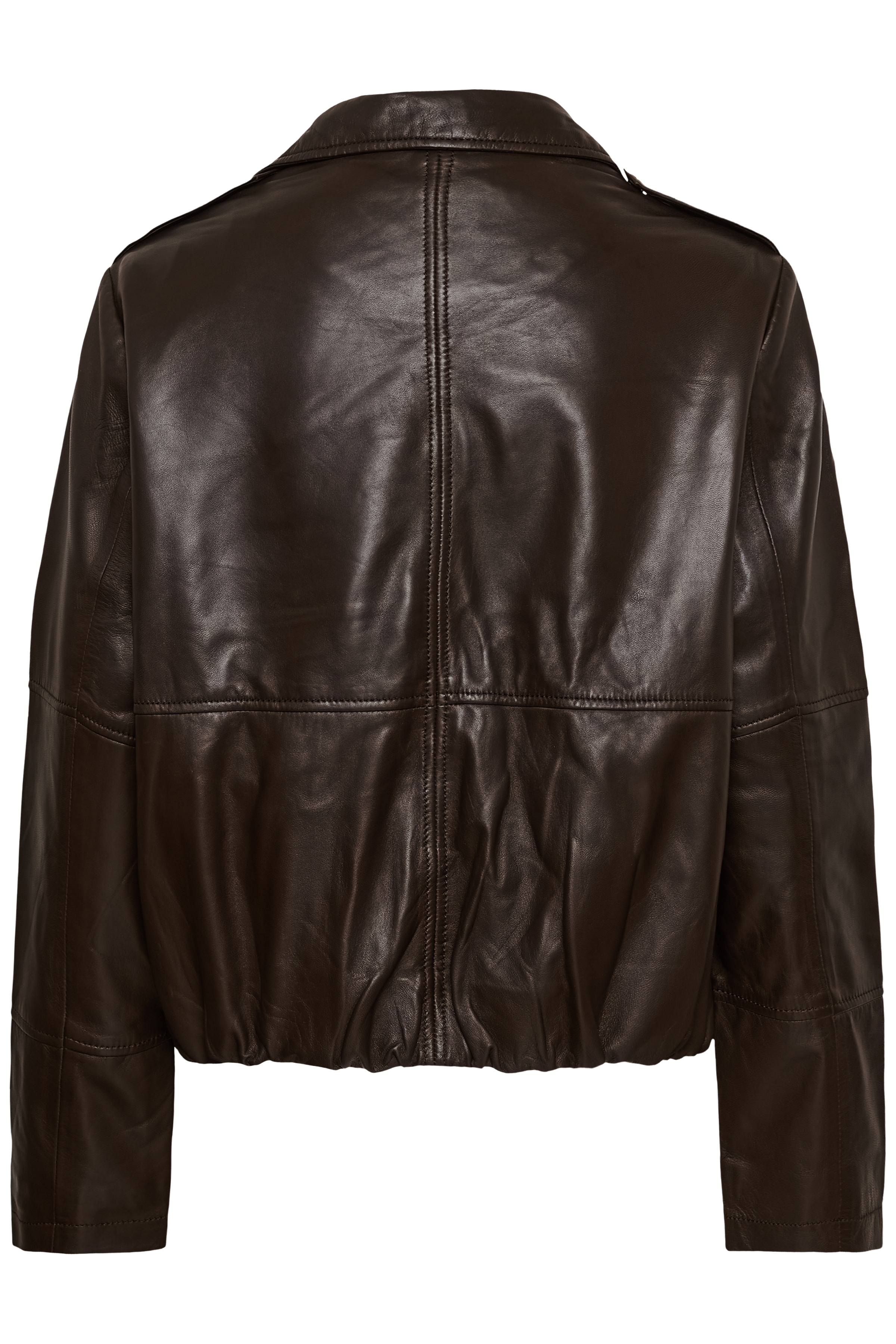 CUliopa Canja Leather Jacket Coffee Bean - 2