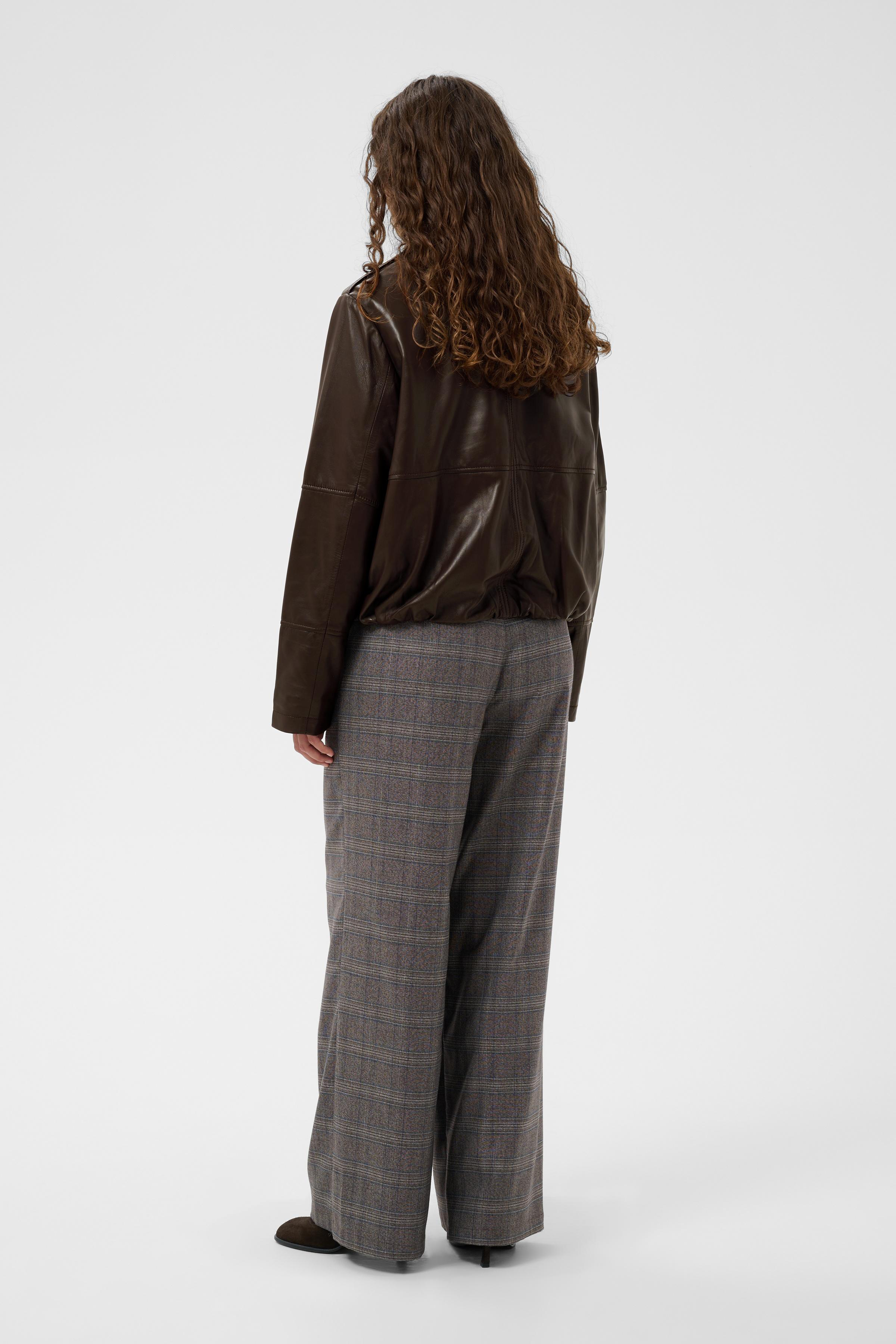 CUliopa Canja Leather Jacket Coffee Bean - 5