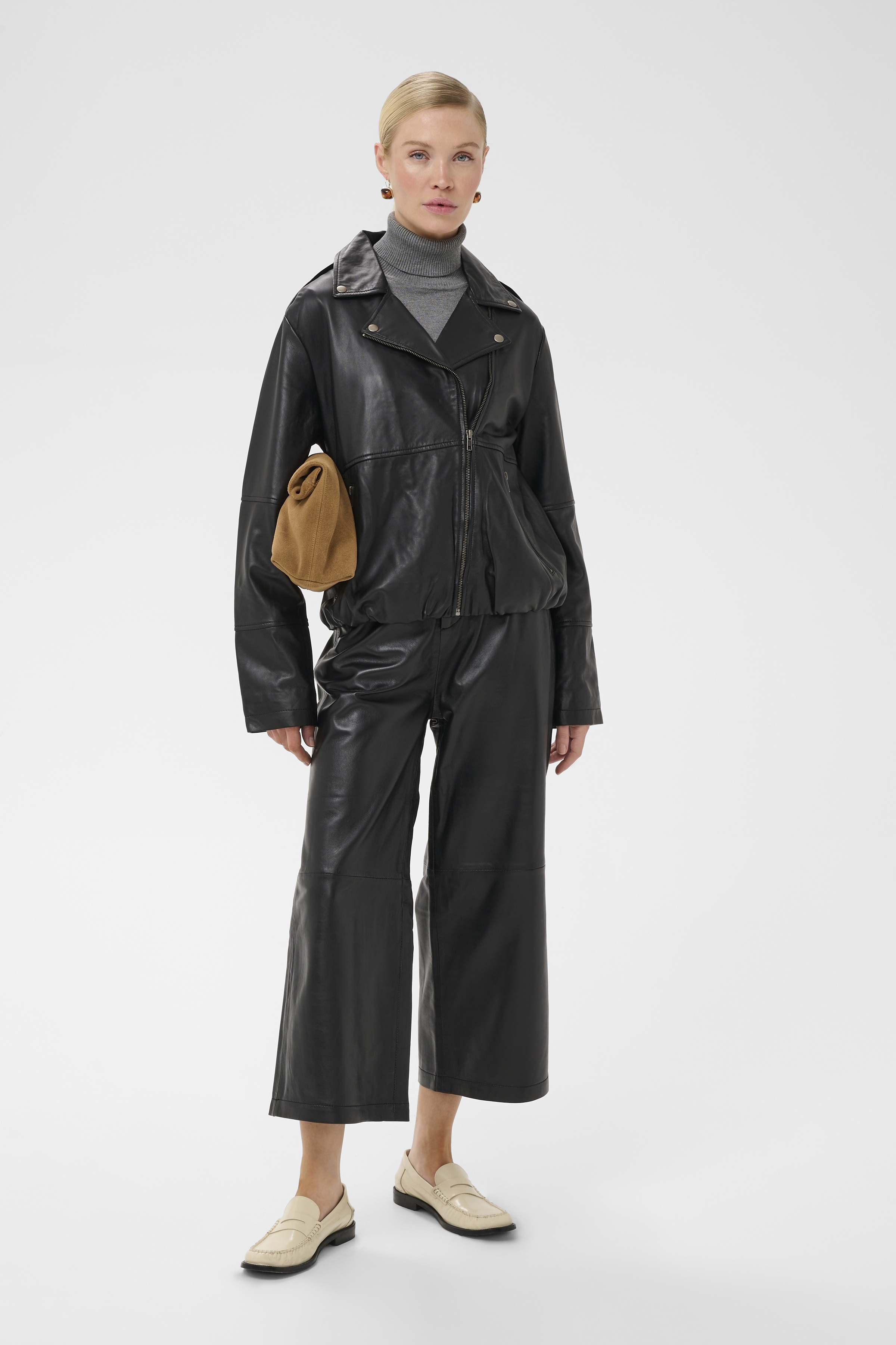 CUliopa Canja Leather Jacket Black - 4