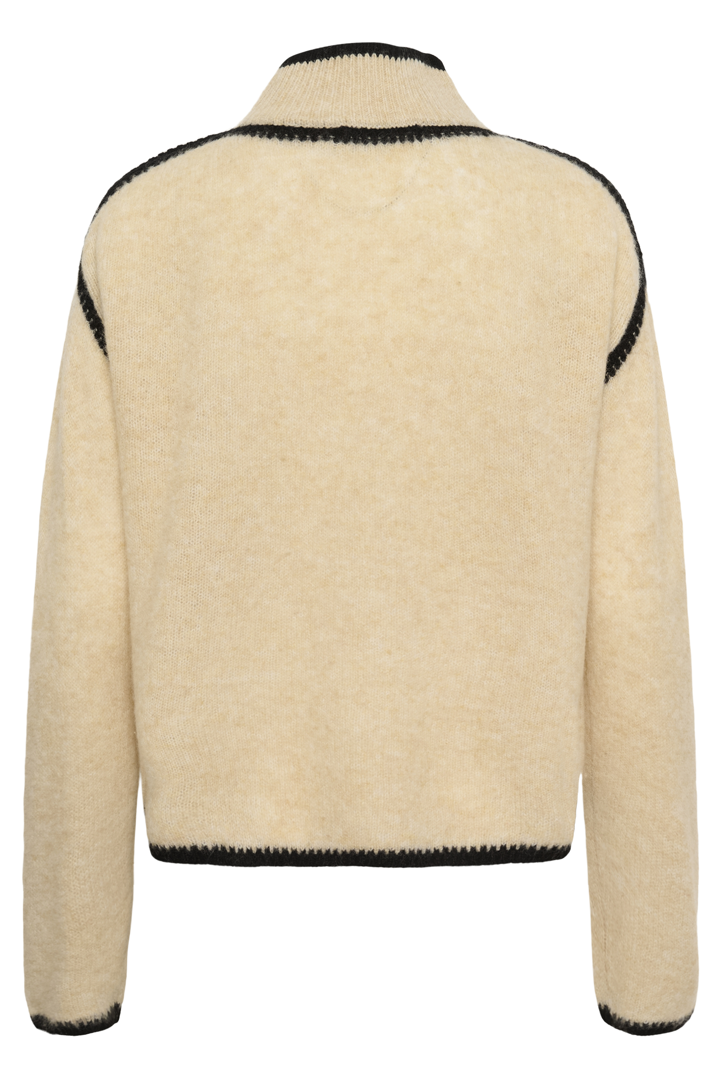 CUjia Katrina Turtleneck Whitecap Melange - 2