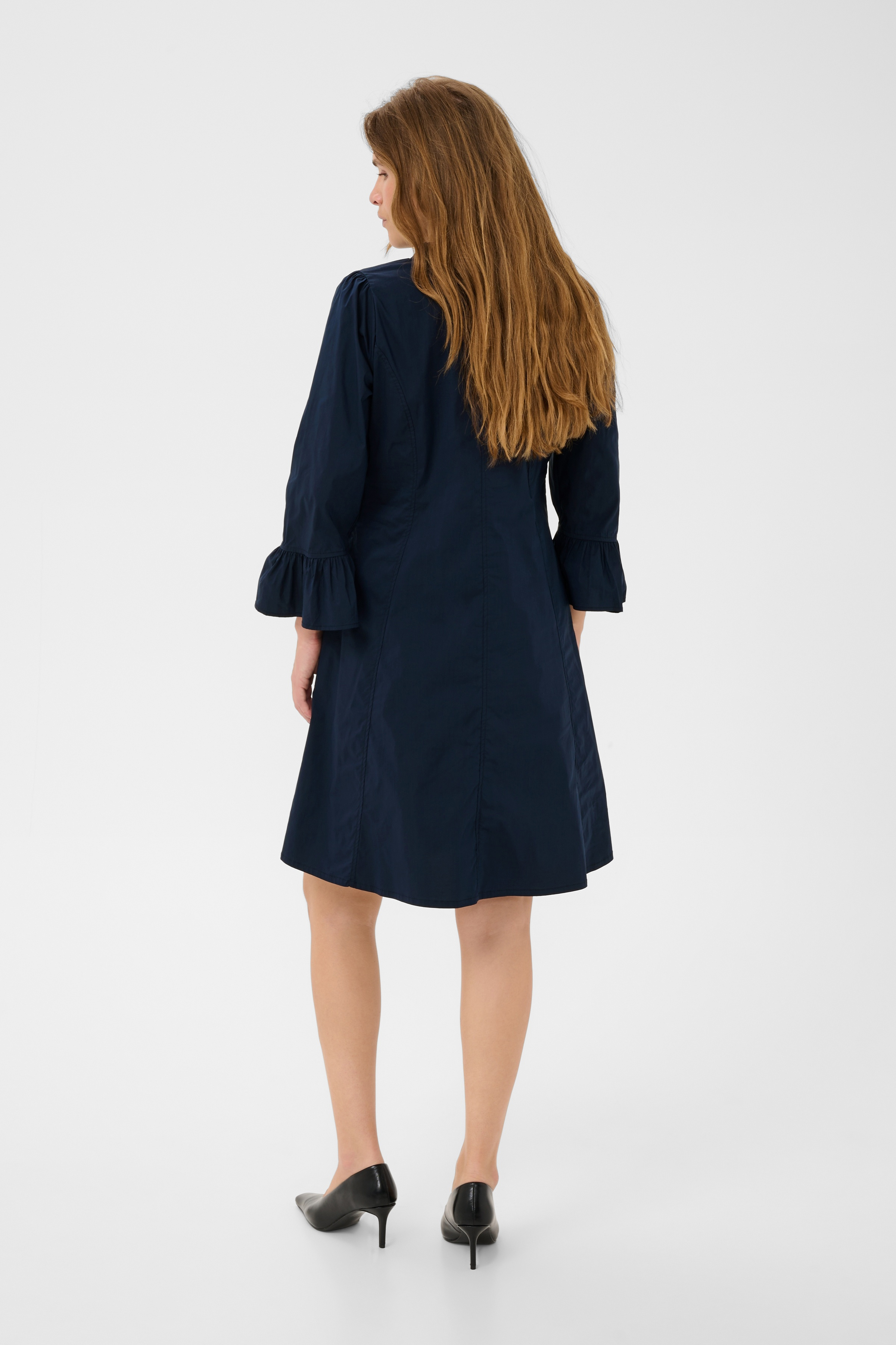CUdaiva Antoinett Short Dress Blue Iris - 5