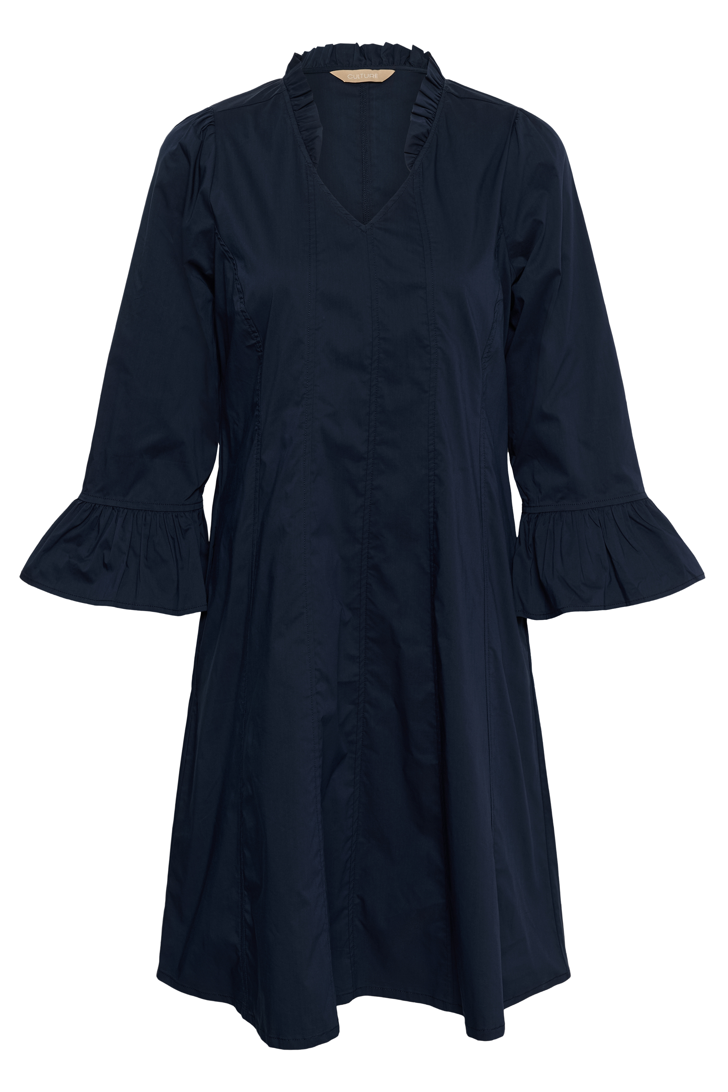 CUdaiva Antoinett Short Dress Blue Iris